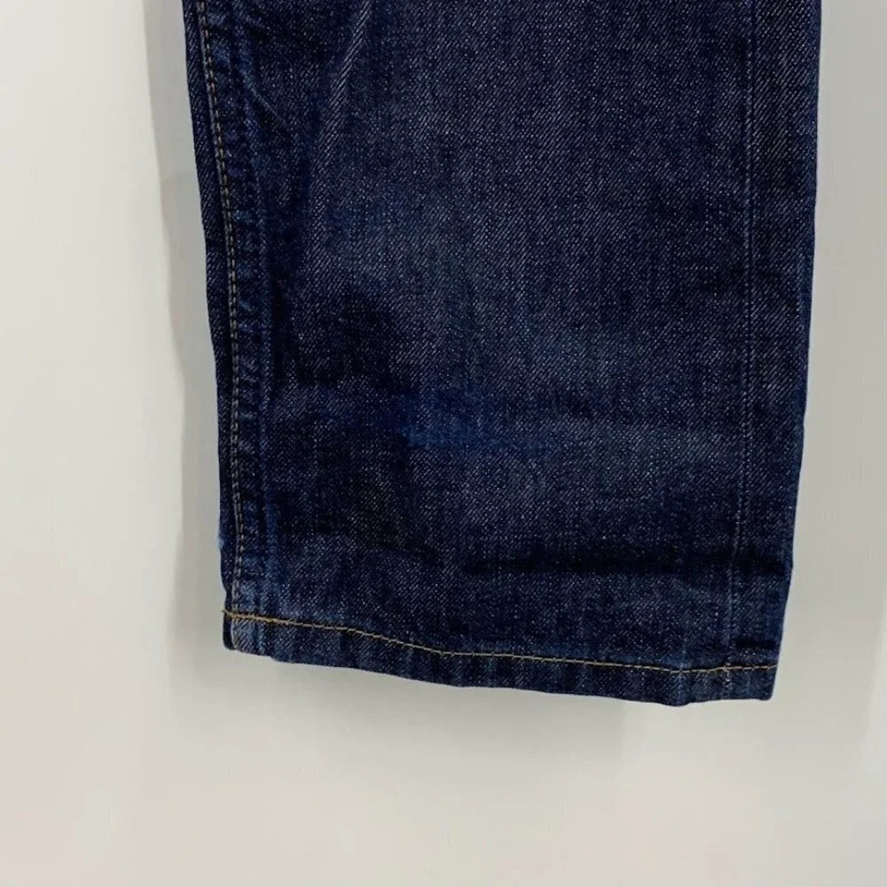 Current Elliott Men's The Slim Taper Distressed Mid Rise In Cove Jeans SZ 29x33 - Picture 5 of 14
